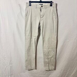J. Crew Mercantile Flex Slim Straight Chino Pants Men's Size W30xL30 Tan Casual‎